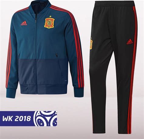 Adidas Spanje Trainingspak 2018 Heren 